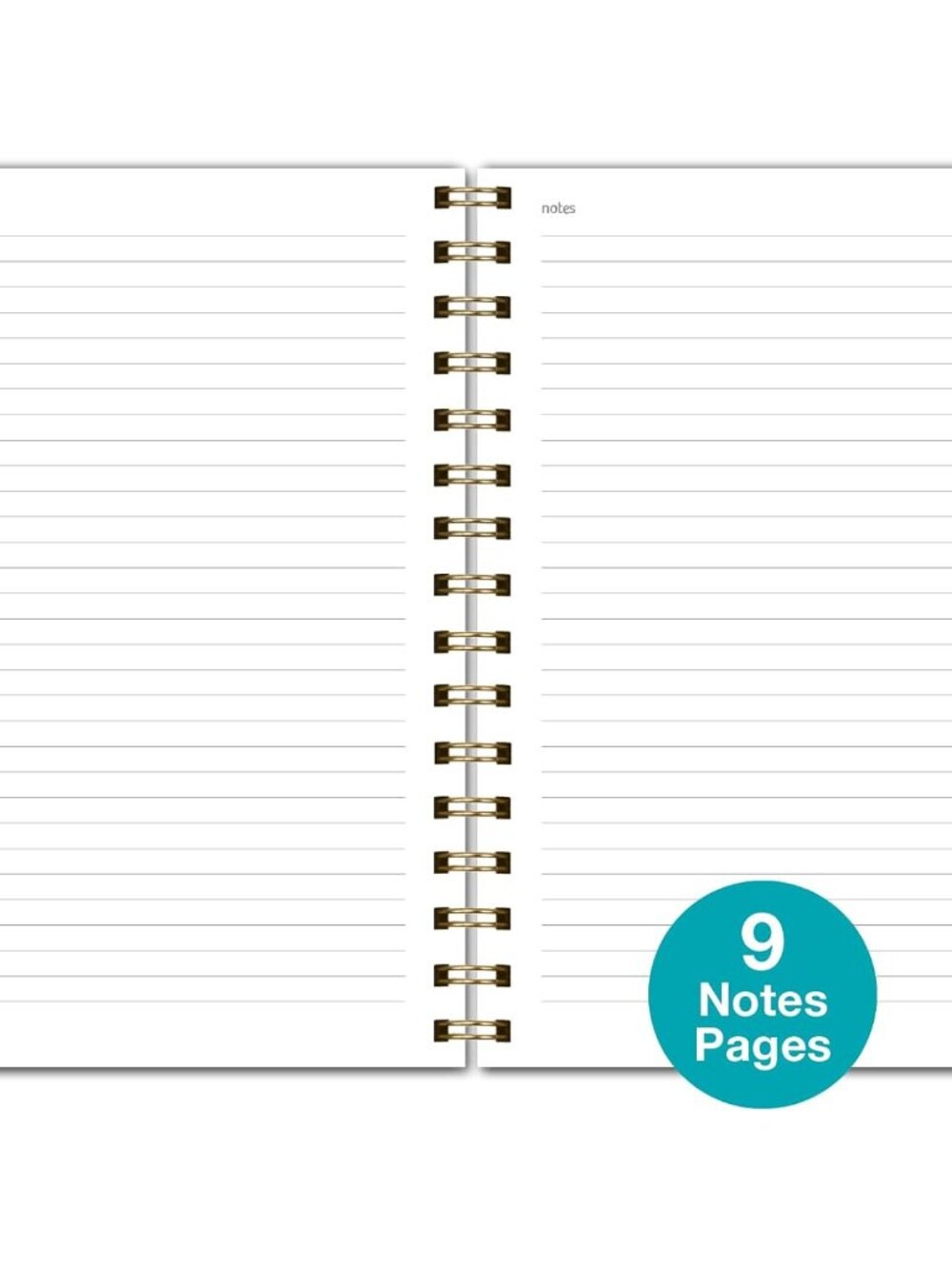 HARDCOVER 2025 Planner, 5.5"x8": 14 Months November 2024 - December 2025, Daily - Picture 6 of 8